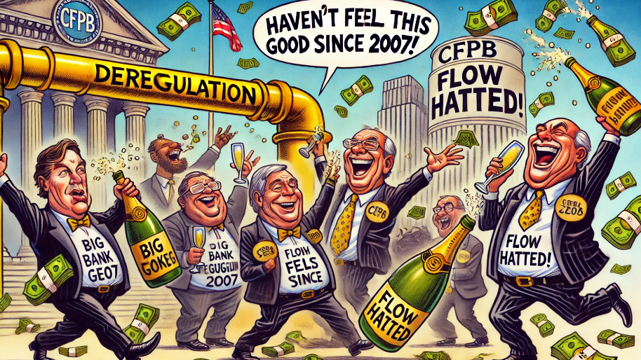 NEW: The CFPB’s Money Flow Just Got Halted! (Big Banks Haven’t Been This Happy Since Pre-2008)