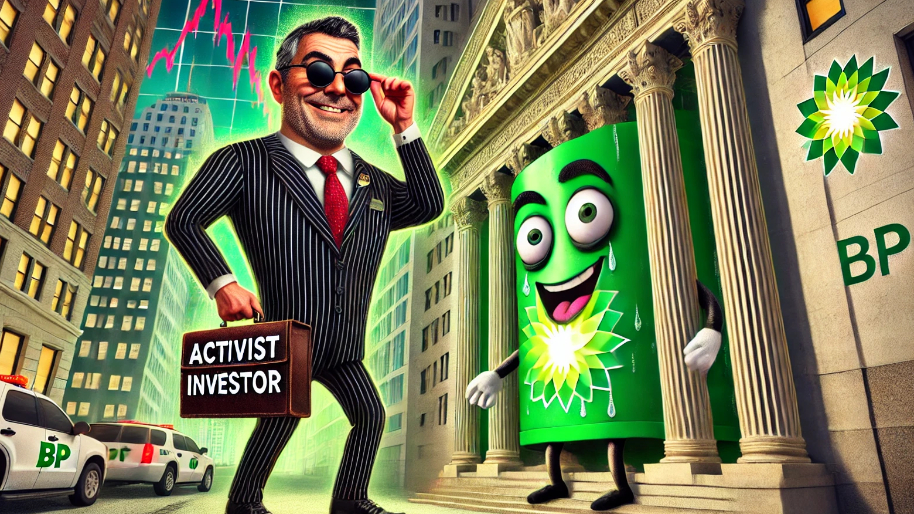 Wall Street’s Most Feared Hedge Fund Just Showed Up at BP’s Door… And Caused The Stock to Go Higher?