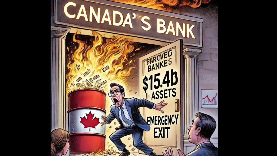 The Real Reason Canada's 2nd Largest Bank Just Dumped $15.4B in Assets–Emergency Exit?