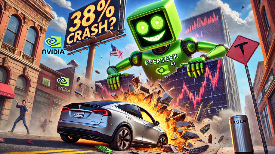 DeepSeek Obliterating $600B from Nvidia Was Child’s Play… Now It’s Coming for Tesla (38% CRASH?)