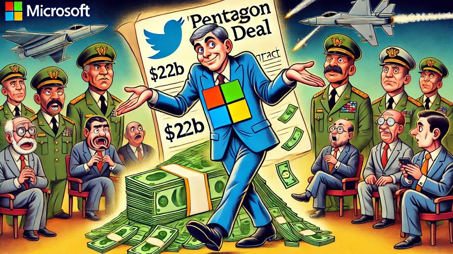 NEW: Microsoft Hard Passes a Massive $22 Billion Pentagon Contract–Why?!