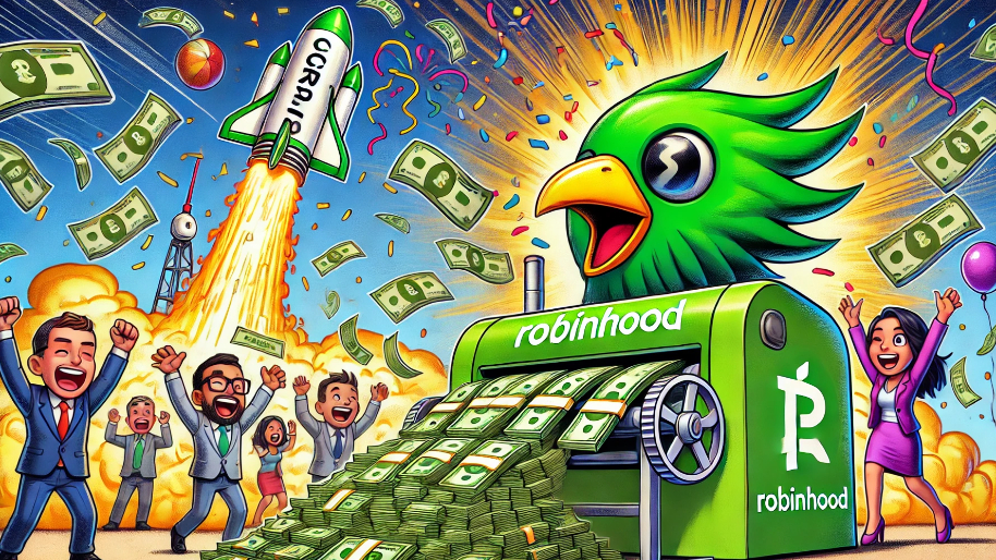 A 3,000% YoY Earnings Increase?! Robinhood Is Printing Money at Record Clips Thanks to Crypto…