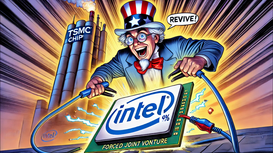 BIG NEWS: Trump Revives Intel with 9% Surge After Forcing Potential Intel-TSMC Joint Venture…