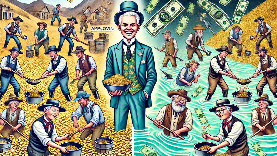 Everyone Else Is Panning for Gold Like It’s 1849… AppLovin Is Up 1,000% Selling the Shovels