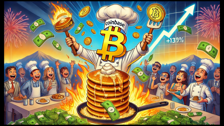 Coinbase Is Officially COOKING Again as Revenue Soars 130% During Last Quarter…
