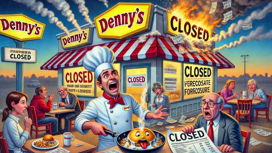 Denny’s Stock is Getting COOKED (Down 32%) as Closures Pile Up… Can They Turn it Around?