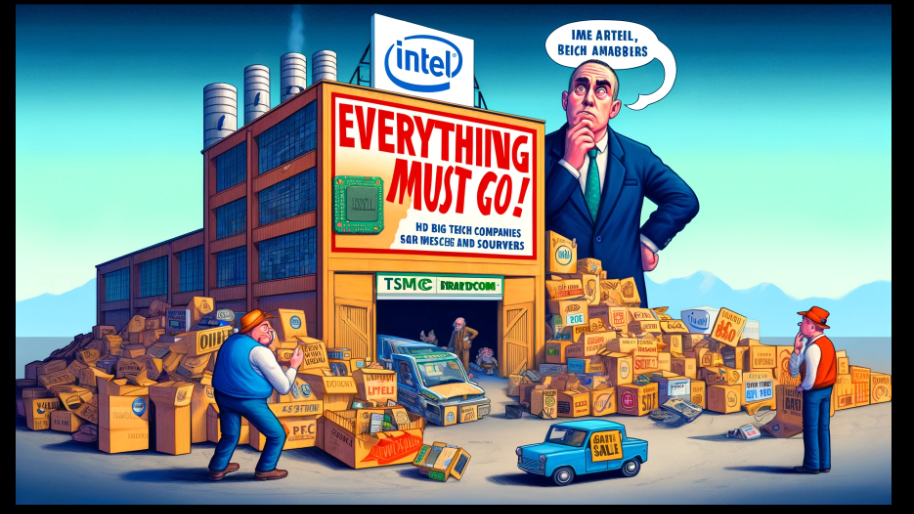 First TSMC, Now Broadcom? Intel Is Officially Becoming Big Techs Garage Sale of the Decade…