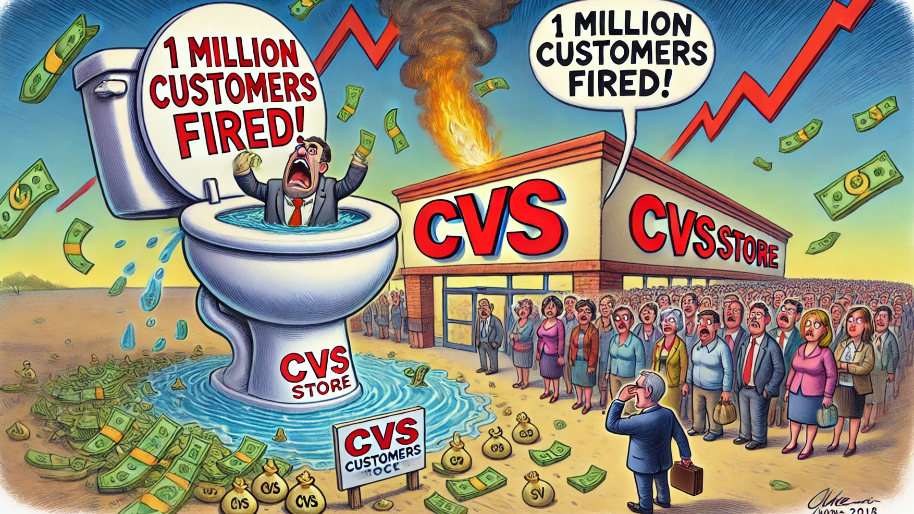 CVS Was Going Down The Toilet… Then They Fired 1 Million Customers. Now Shares Are Up 48%