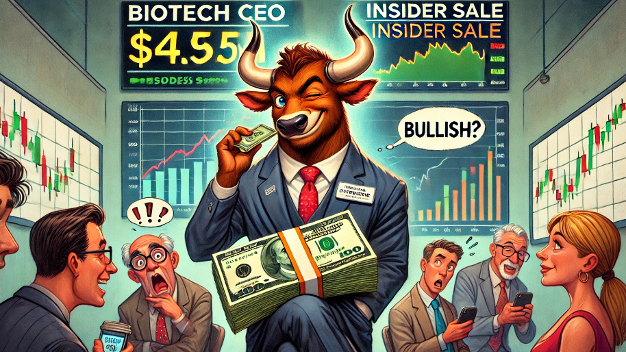 $49.5M Insider Sale Just Hit This Biotech… Why It Might Be a BULLISH Signal