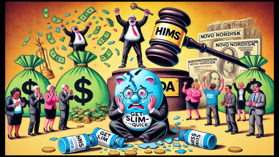 Hims Investors WEEP As FDA Annihilates Their Get-Slim-Quick Cash Cow—Novo Nordisk Rejoices…