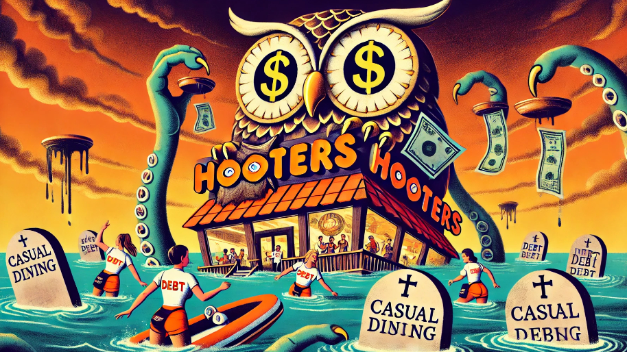 Breastaurant Apocalypse - Hooters Joins Casual Dining Mass Extinction After Bulging Debt Binge...