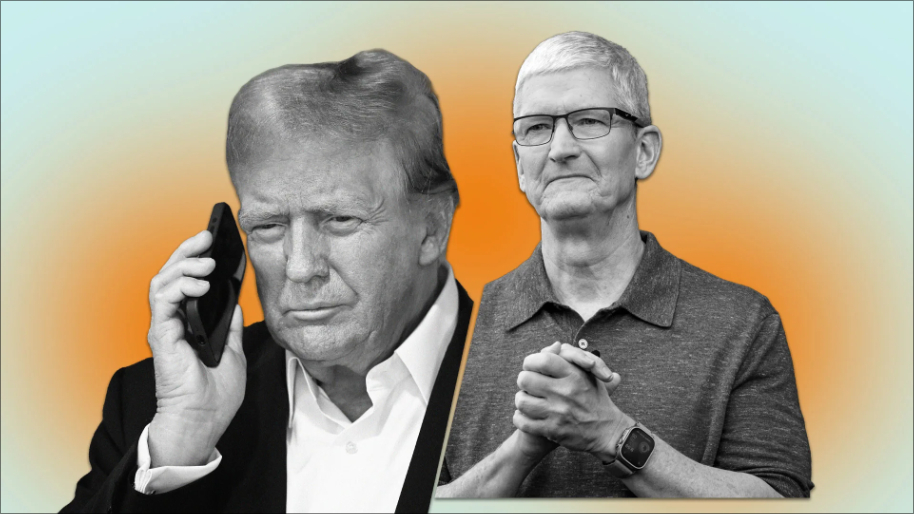 Tim Cook Schmoozes Trump with $500 Billion Manufacturing Investment–Could This Be One Big Illusion?