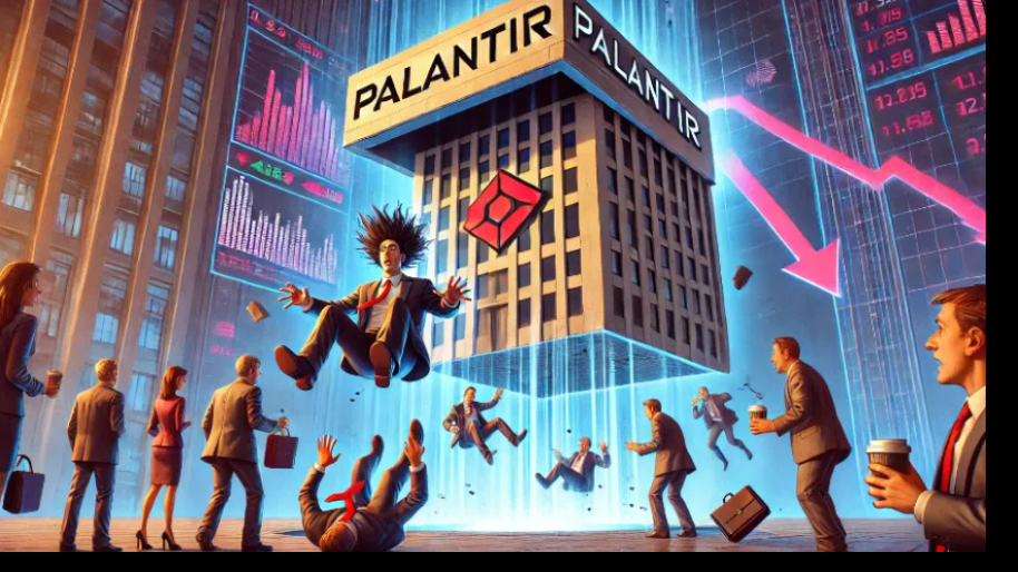 Palantir’s Freefall Might Just Be Beginning… Here’s the Trapdoor No One’s Watching