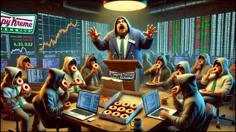 Krispy Kreme’s Stock Crashed 32% This Week... And They’re Pointing Fingers at Basement Dwellers