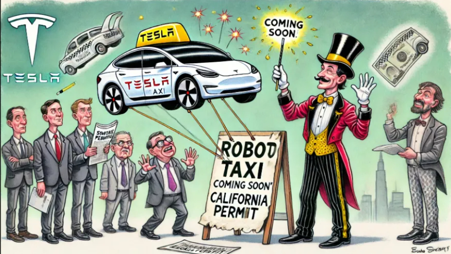 Tesla Files Urgent California Permit to Keep Empty Robotaxi Dreams Alive—Smoke and Mirrors?