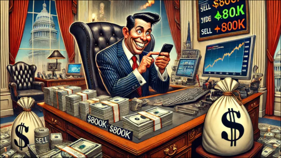 D.C. Insider Buys Stock Illegally, Pumps It Up, Then Offloads $800k Before Horrific Earnings