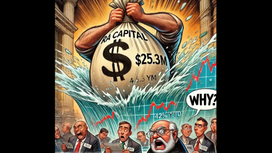 RA Capital Pile Drives $25.3 Million into This Stock Despite Plunging -42% YTD… Why?!