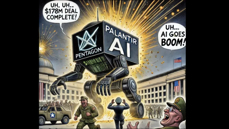 BREAKING: Palantir Successfully Delivers on Pentagon's $178 Million AI War Machine—AI Goes Boom…