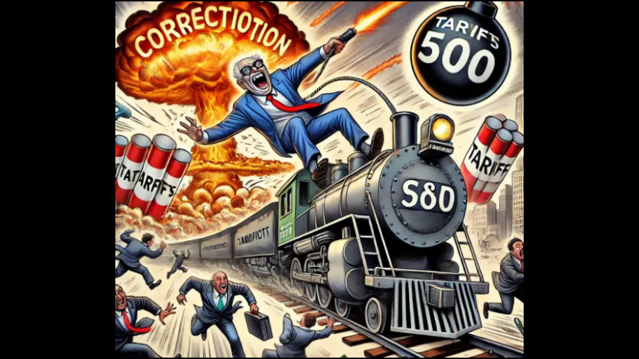 The Final Tally: S&P 500 CRASHES Into Correction as Trump DETONATES More Tariff Bombs…