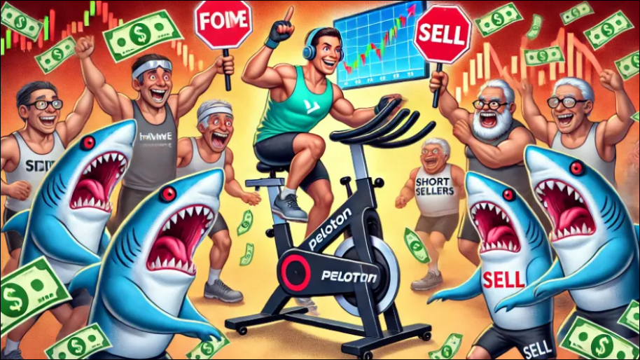 Peloton’s Up 10% on a Big Upgrade… But Short-Sellers Smell Blood in the Water
