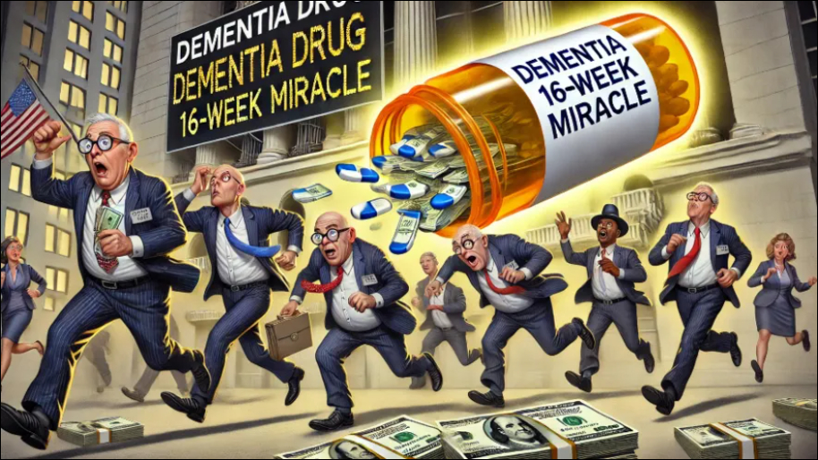 Wall Street Institutions Are Pouring Into This Dementia Drug After Stunning 16-Week Trial Results