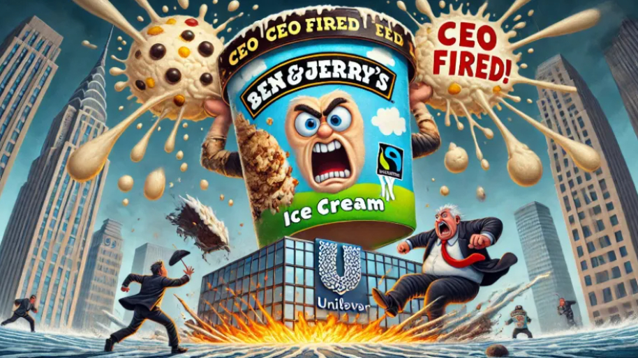 Ben & Jerry's SAVAGELY Attacks Own Parent Company in Dramatic War After CEO Firing…