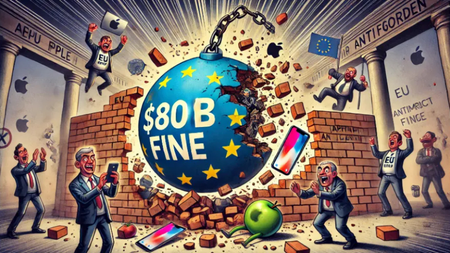EU Demolishes Apple's “Walled Garden” with Massive $80 Billion Threat…