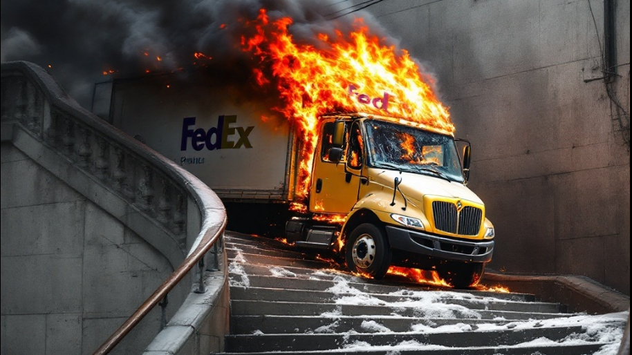 Fedex Rage FedEx Violently Plunges 6% as CEO Admits Catastrophic U.S Industrial ...