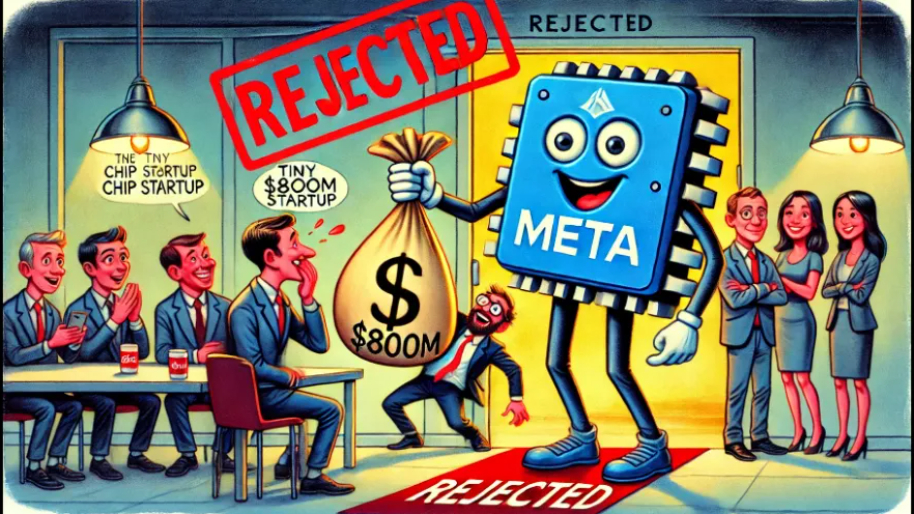 Meta Faces $800 Million Humiliation As Chip Startup Rejects Zuckerberg's Bid…