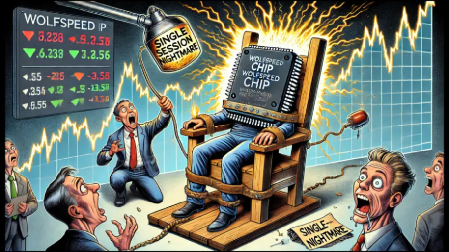 Wolfspeed Shares Get EXECUTED in Single-Session Nightmare–Chip Act Funding Gone?