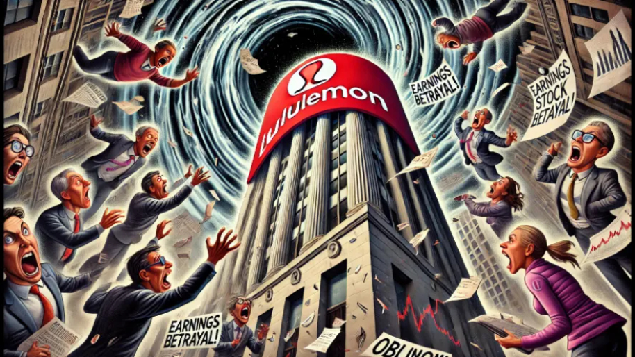 Wall Street’s Most Violent Earnings Betrayal Hits Lululemon as Traders Yeet Shares into Oblivion…