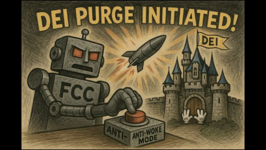 The FCC Goes Full “Anti-Woke” Throttle, Targeting Disney in DEI Purge…