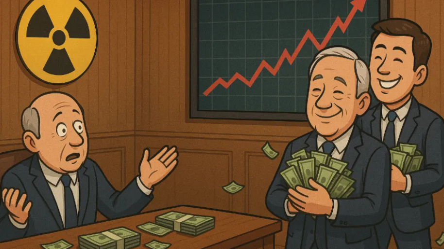 WSB’s Nuclear Favorite Is Up 119% With Negative Revenue… Now Insiders Are Taking $10M Off the Table