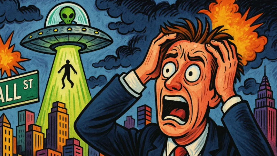 Wall Street Fear Hits Alien Invasion Levels? It’s Going DOW-n, I’m Yelling “TIMBER”...