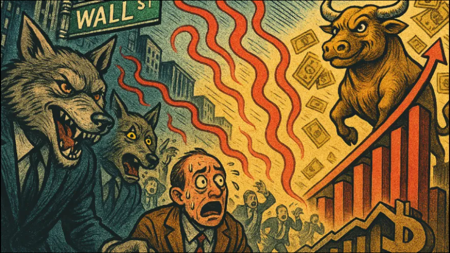 Wall Street’s Wolves Smelled Fear… And Turned It Into a 10-Year High in Revenue