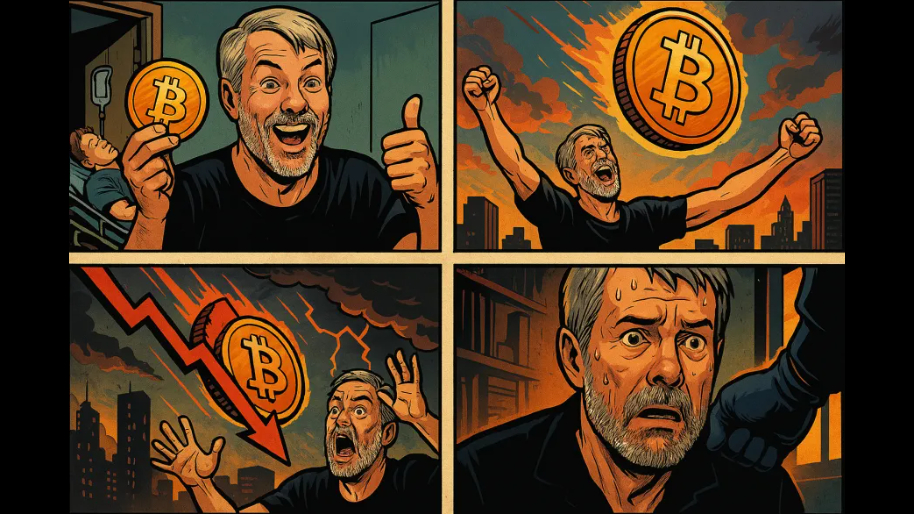 Michael Saylor Told You to Sell a Kidney for Bitcoin At These Prices… Now He Might Be FORCED to Sell