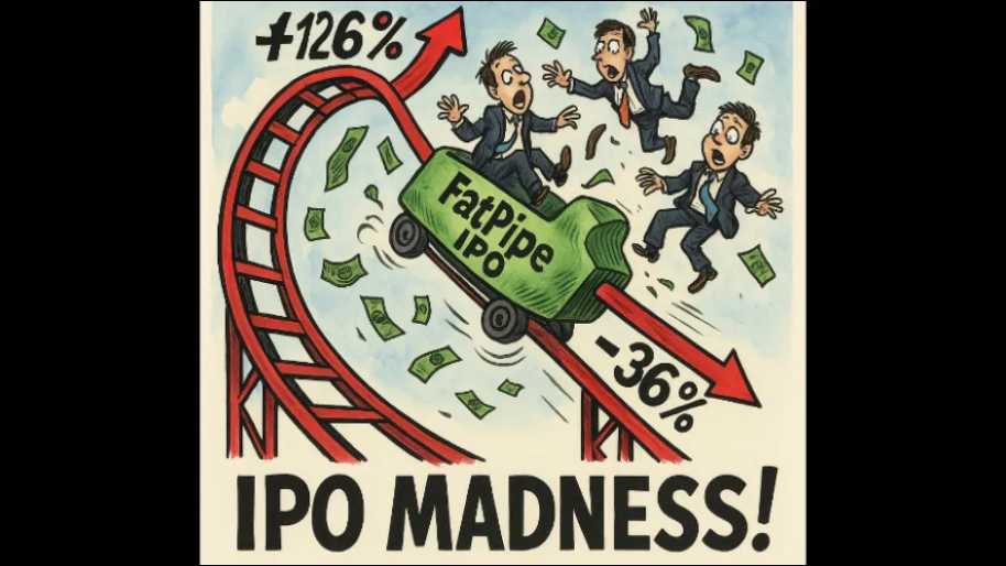 FatPipe’s Massive 126% Surge and -36% Collapse Reveals the Stupidity of the IPO Market…