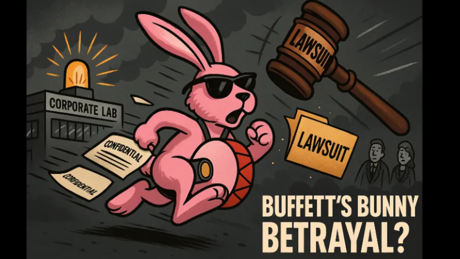 Buffet's Battery Bunny Breaks Bad in Trade Secret Betrayal—Lawsuit, Incoming…