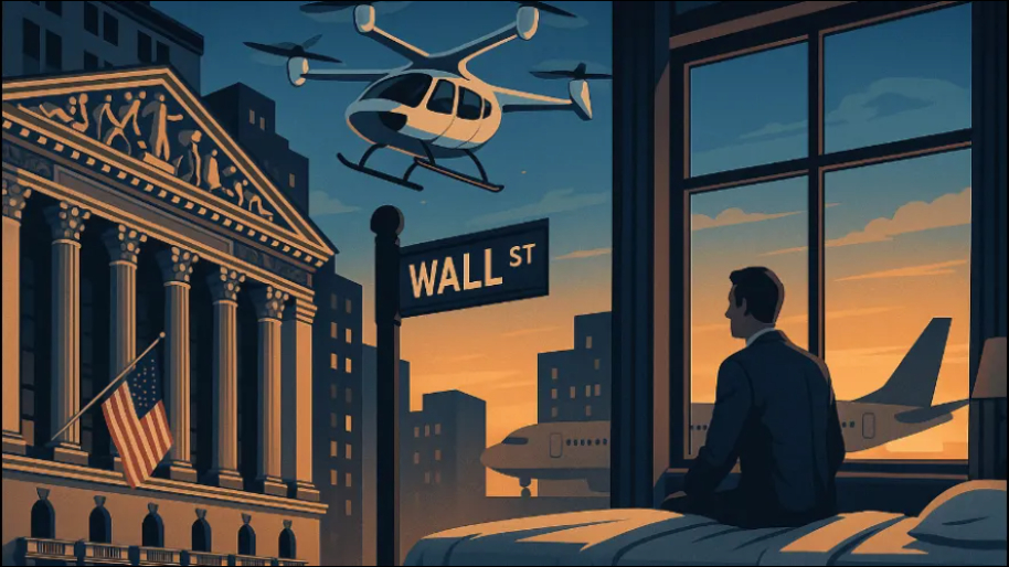 The Suits Think This “Flying Taxi” Stock Could Soar 60%… It’s Already in Bed With a Major Airline
