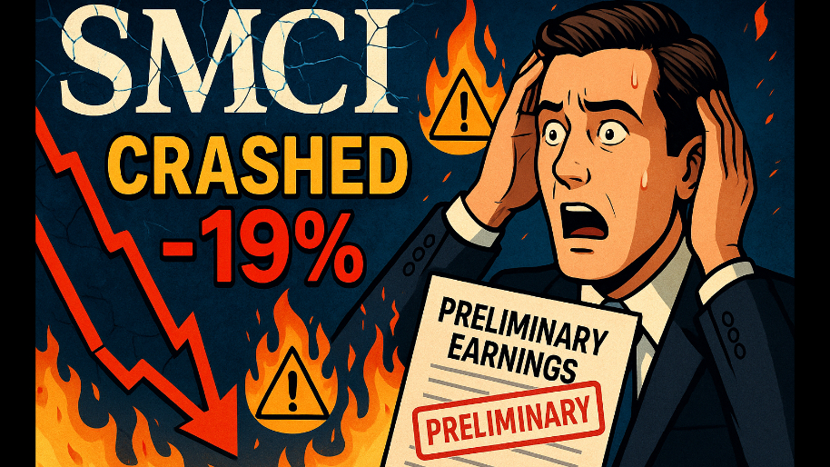 $SMCI Investors Experience Disaster As Company Releases Preliminary Earnings–Shares Crater -19%