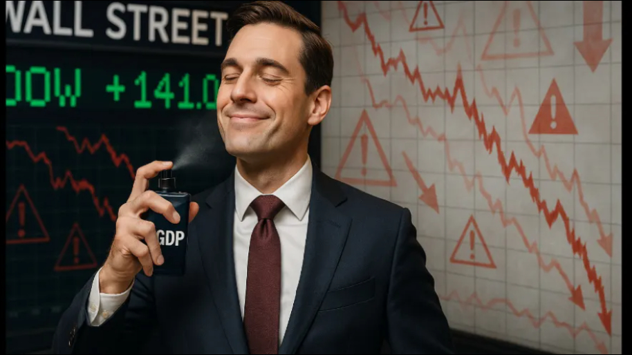 The Final Tally: Dow Rises 141 Points As GDP Vomits On Itself, Wall Street Pretends Its Cologne…