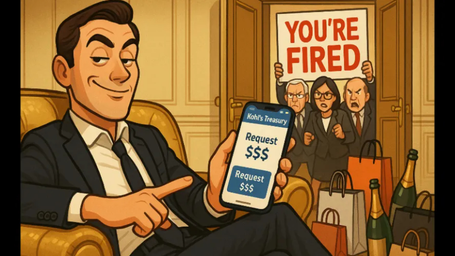 Kohl's CEO Fired After Treating Company’s Treasury Like A Sugar Daddy Venmo Account…