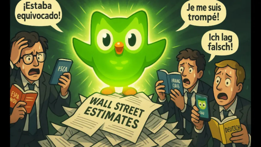 Duolingo Eviscerates Estimates, Analysts Scramble to Learn to Say “I Was Wrong” in 37 Languages