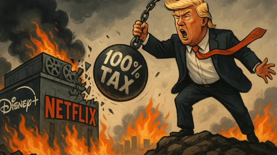 How Trump’s 100% Movie Tax Could Kill Your Favorite Shows… And Send Streaming Stocks into Freefall