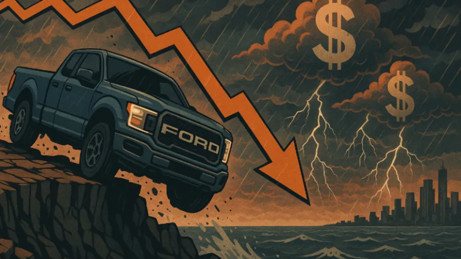 Ford’s Net Income Dropped a SHOCKING 64%... And That’s Before the Tariff Storm Really Hits