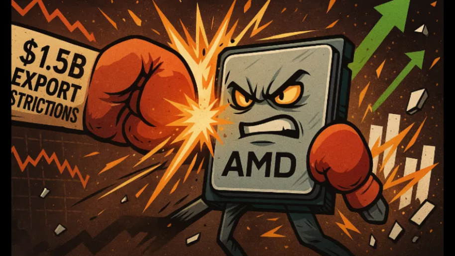 AMD Takes $1.5 Billion Export Restriction Punch to Face, Responds With Massive Earnings Beat…