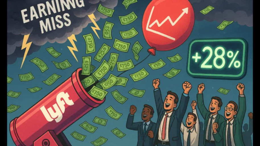 Lyft Shocks Market With Massive $750 Million Buyback, Shares Pop 28% After Earnings Miss…
