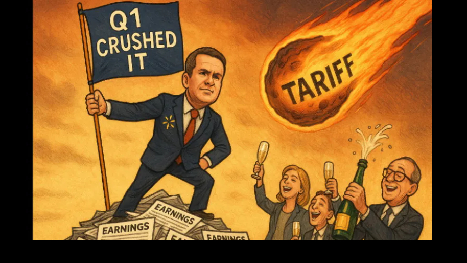 Walmart Smashes Earnings While CEO Warns Investors of Tariff Implosion and Price Hikes...