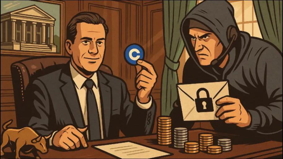 Coinbase Joins Wall Street Royalty… Then Gets Blackmailed by the Customer Support Team