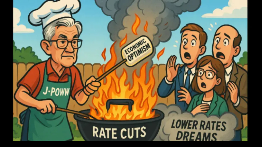J-Poww Burns Last Remaining Economic Optimism, Roasts Any Dreams of Lower Rates…